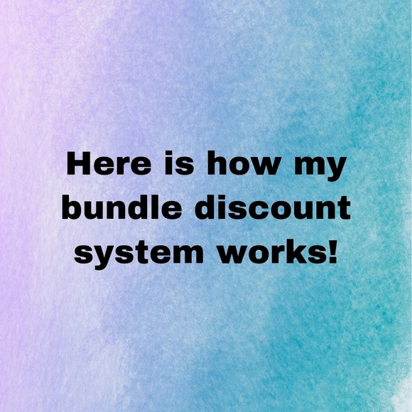 🌟 NEW PRICING / BUNDLE SYSTEM 🌟 - Picture 1 of 3